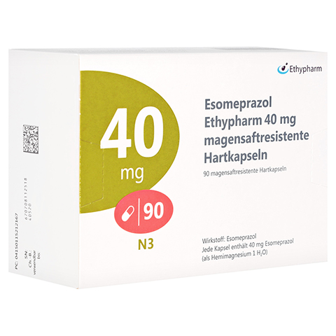 Esomeprazol Ethypharm 40mg 90 Stck N3