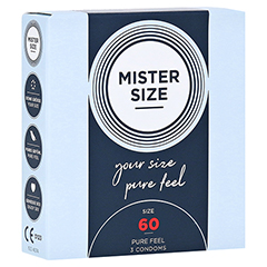 MISTER Size 60 Kondome 3 Stck