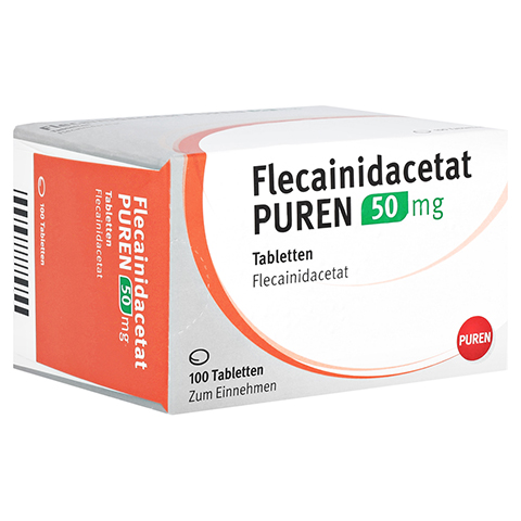FLECAINIDACETAT PUREN 50 mg Tabletten 100 Stck N3