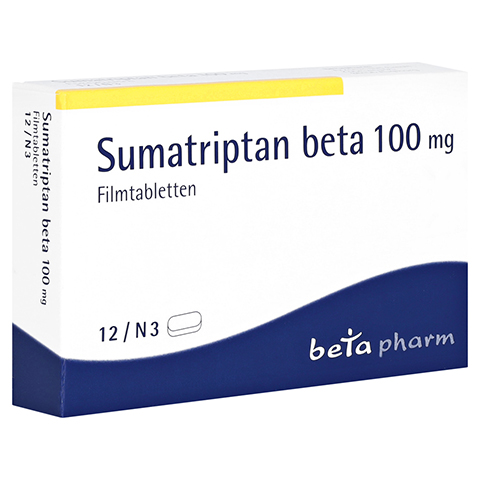 Sumatriptan beta 100mg 12 Stck N3