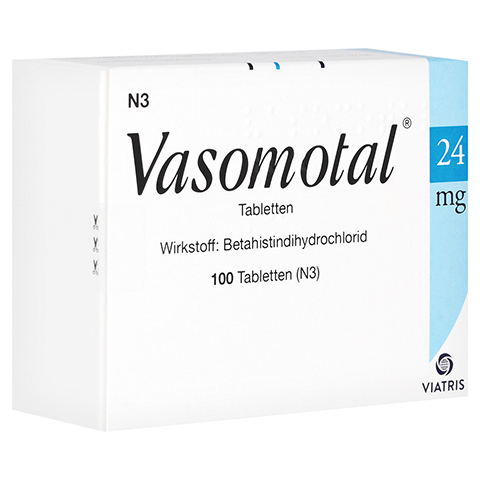 VASOMOTAL 24 mg Tabletten 100 Stck N3
