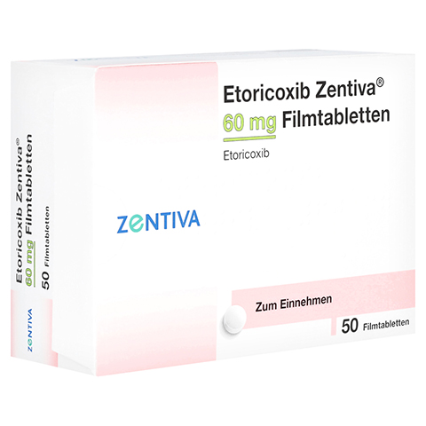Etoricoxib Zentiva 60mg 50 Stck N2