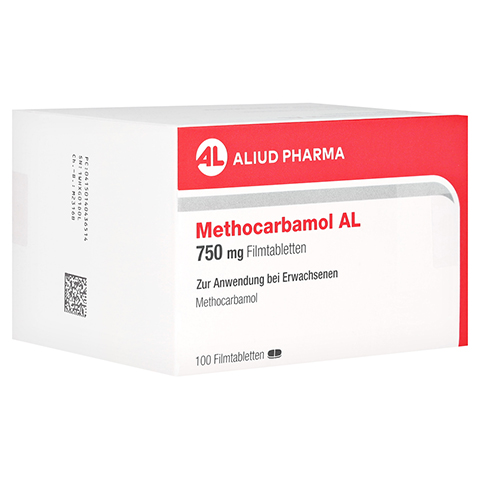 METHOCARBAMOL AL 750 mg Filmtabletten 100 Stck N3