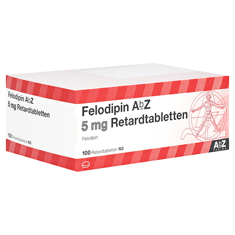 Felodipin AbZ 5mg 100 Stck N3