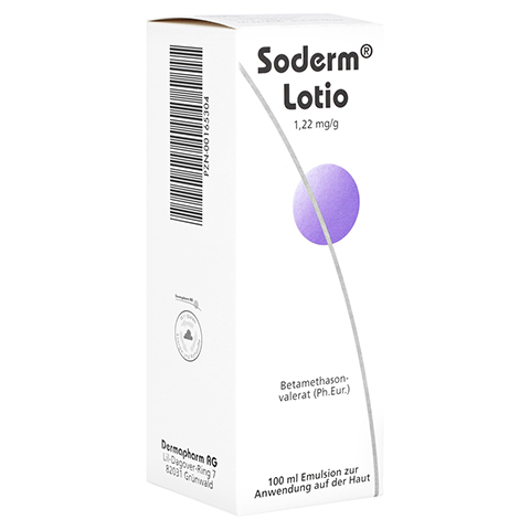 SODERM Lotio 1,22 mg/g 100 Milliliter N3