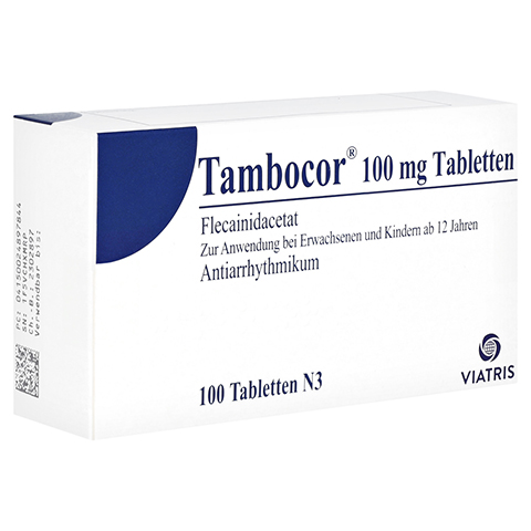 TAMBOCOR Tabletten 100 Stck N3
