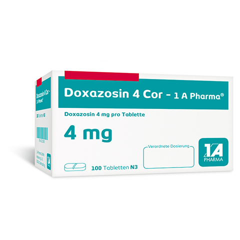 Doxazosin 4 Cor-1A Pharma 100 Stck N3