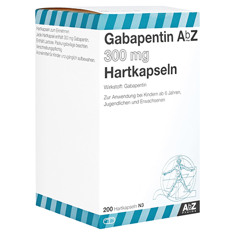 Gabapentin AbZ 300mg 200 Stck N3