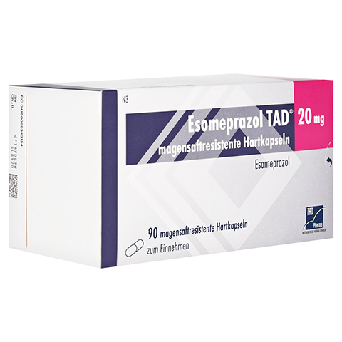 Esomeprazol TAD 20mg 90 Stck N3