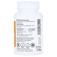 Alpha Liponsäure 300 mg Kapseln 90 Stück - Rechte Seite