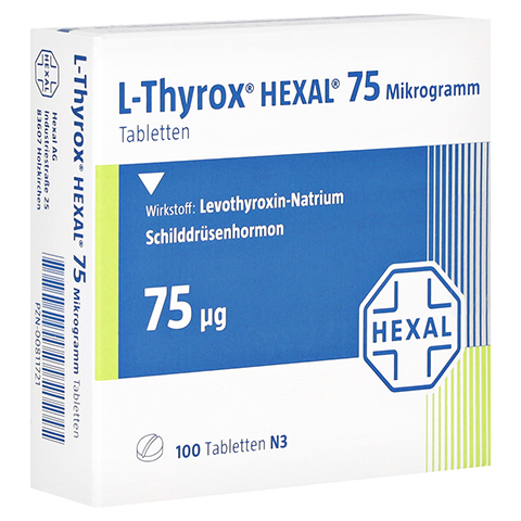 L-Thyrox HEXAL 75 Mikrogramm 100 Stck N3