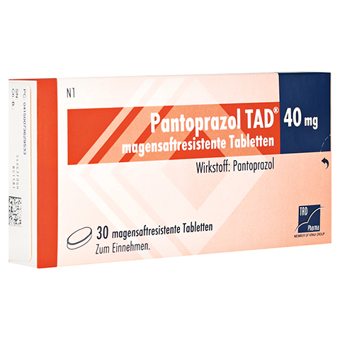 Pantoprazol TAD 40mg 30 Stck N1