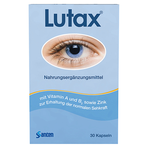 LUTAX 10 mg Lutein Kapseln 30 Stck