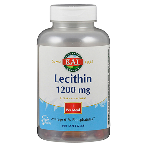 LECITHIN 1200 mg Weichkapseln 100 Stck