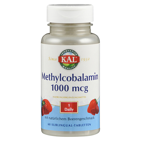 VITAMIN B12 METHYLCOBALAMIN 1000 g Tabletten 60 Stck