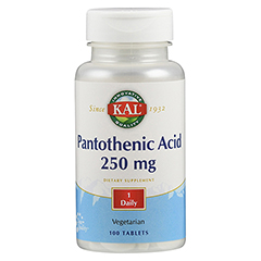 PANTOTHENSURE VITAMIN B5 250 mg Tabletten