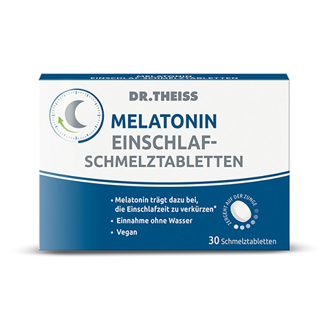 DR.THEISS Melatonin Einschlaf-Schmelztabletten 30 Stck