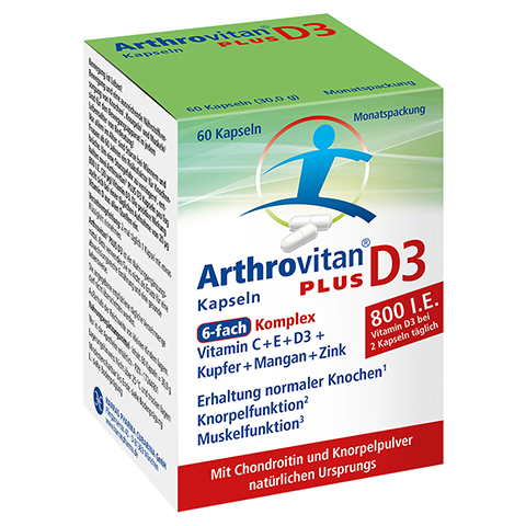 ARTHROVITAN Plus D3 Kapseln 60 Stck