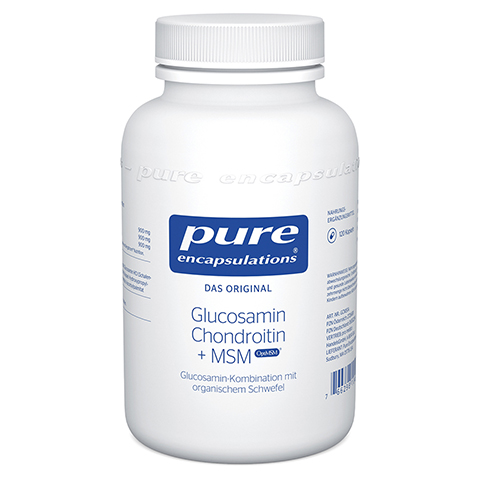 pure encapsulations Glucosamin + Chondroitin + MSM 120 Stck