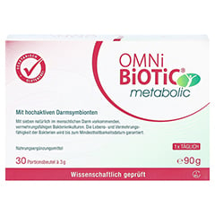 OMNi BiOTiC Metabolic Probiotikum Beutel 30x3 Gramm - Vorderseite