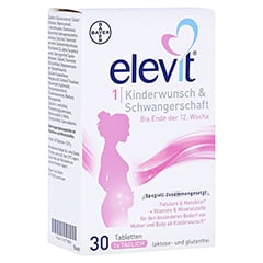 ELEVIT 1 Kinderwunsch & Schwangerschaft Tabletten 30 Stück
