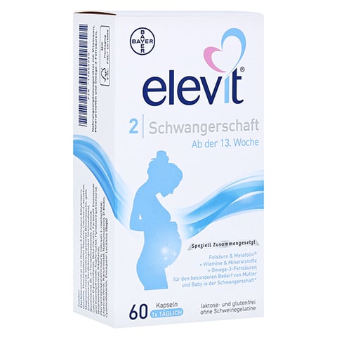 ELEVIT 2 Schwangerschaft Weichkapseln 60 Stück