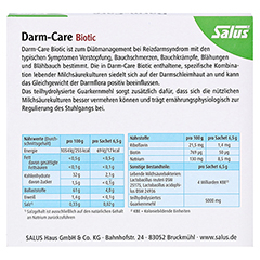 DARM-CARE Biotic z.Ditmanagement b.Reizdarmsyndr. 14x6.5 Gramm - Rckseite