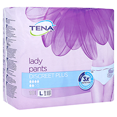 TENA LADY Pants Discreet Plus L 6x10 Stck