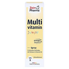 MULTIVITAMIN JUNIOR Spray 25 Milliliter - Vorderseite