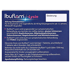 Ibuflam-Lysin 400mg 12 Stück N1 - Rückseite