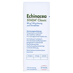 Echinacea STADA Classic 80g/100g Lsung 100 Milliliter N2 - Rckseite
