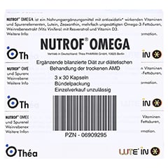 Nutrof Omega Kapseln 3x30 Stück - Unterseite