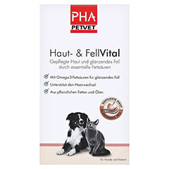 PHA Haut- und FellVital flüssig f.Hunde 250 Milliliter - Vorderseite