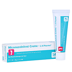 MICONAZOLNITRAT Creme-1A Pharma 25 Gramm N1