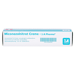 MICONAZOLNITRAT Creme-1A Pharma 25 Gramm N1 - Unterseite