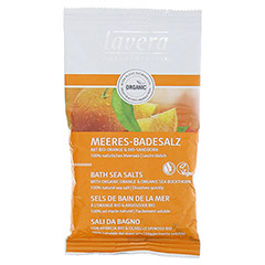 LAVERA Meeres-Badesalz Bio-Orange+Bio-Sanddorn 80 Gramm