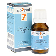 APOPET Schler-Salz Nr.7 Magnesium phos.D 12 vet. 12 Gramm