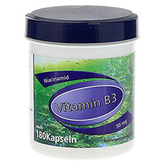 VITAMIN B3 NIACINAMID 50 mg Gerimed Kapseln 180 Stück