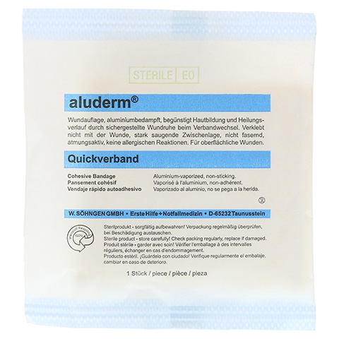 ALUDERM Quickverband gro 1 Stck