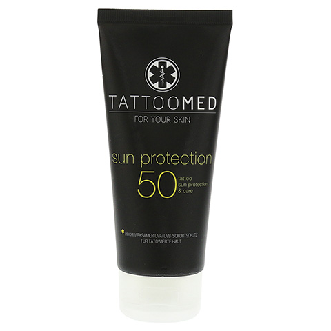 TATTOOMED sun protection Creme LSF 50 100 Milliliter