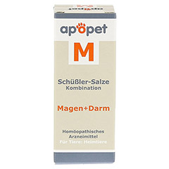 APOPET Schler-Salze-Kombination M ad us.vet.Gl. 12 Gramm - Vorderseite
