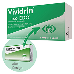 Vividrin iso EDO antiallergische Augentropfen 20x0.5 Milliliter N2 - Info 1