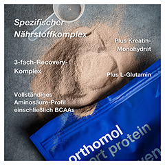 ORTHOMOL Sport Protein Pulver Schoko 640 Gramm - Info 3