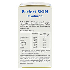 PERFECT Skin Hyaluron Grandel Kapseln 60 Stück - Linke Seite