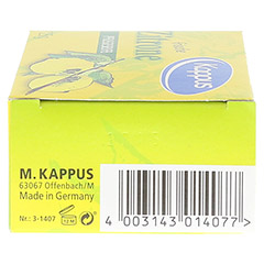 KAPPUS frische Zitrone Seife 125 Gramm - Rechte Seite