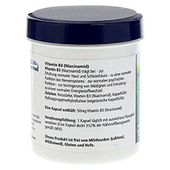 VITAMIN B3 NIACINAMID 50 mg Gerimed Kapseln 180 Stück - Rechte Seite