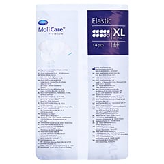 MOLICARE Premium Elastic Slip 9 Tropfen Gr.XL 14 Stück - Linke Seite