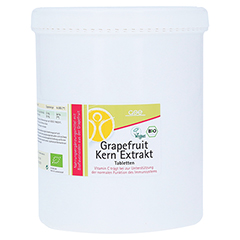 GSE Grapefruit Kern Extrakt Bio 500 mg Tabletten 2000 Stck