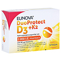 EUNOVA DuoProtect D3+K2 2000 I.E./80 µg Kapseln 30 Stück
