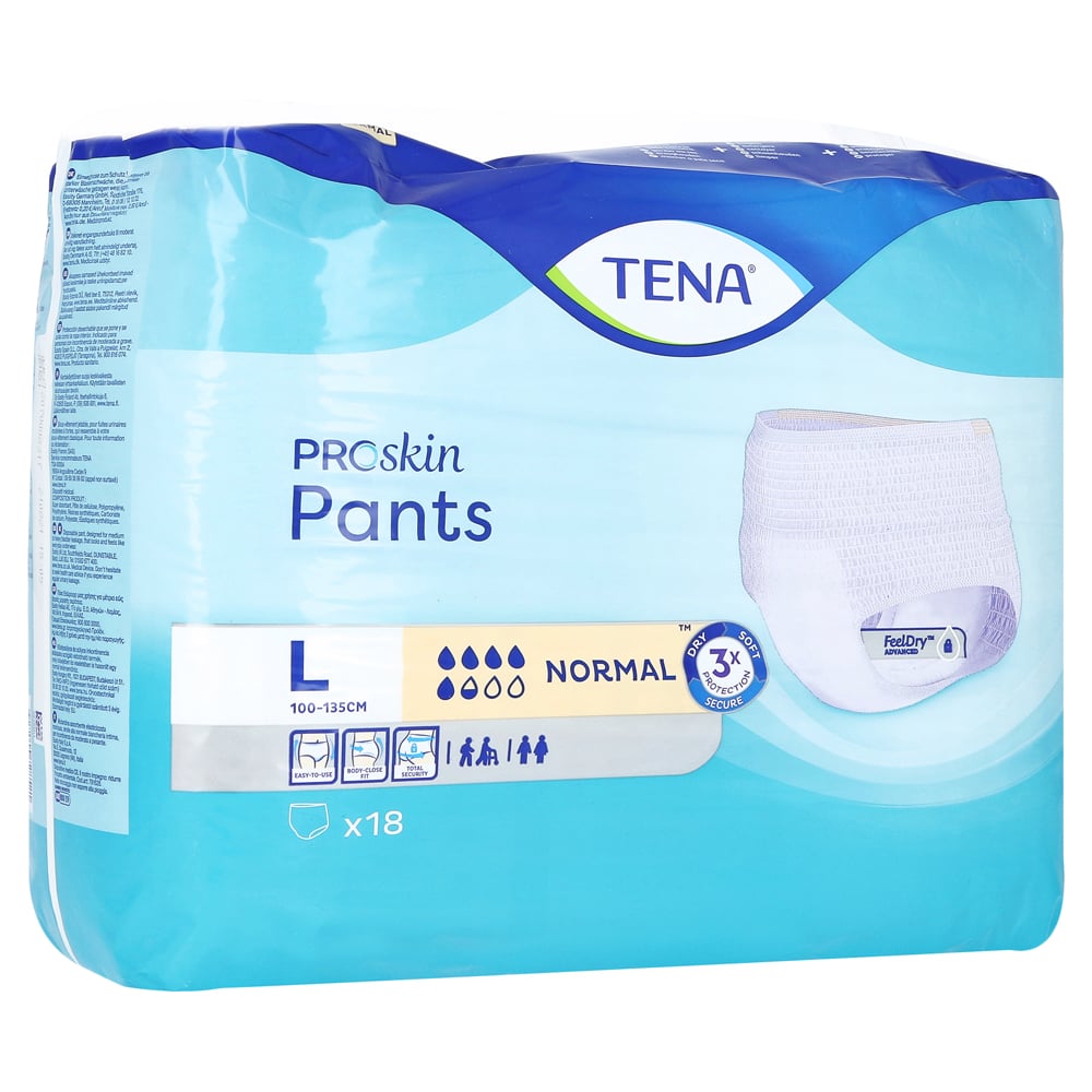 TENA PANTS Normal L bei Inkontinenz 18 Stück
